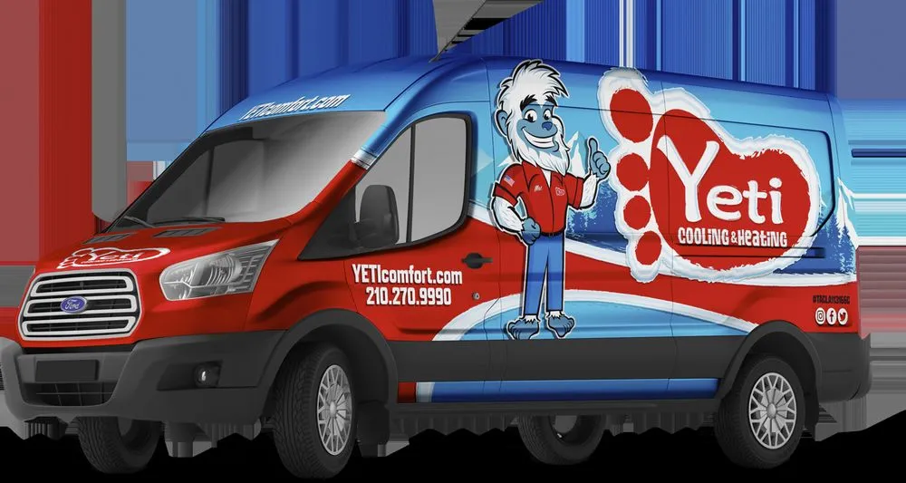 Slide of Yeti Cooling & Heating