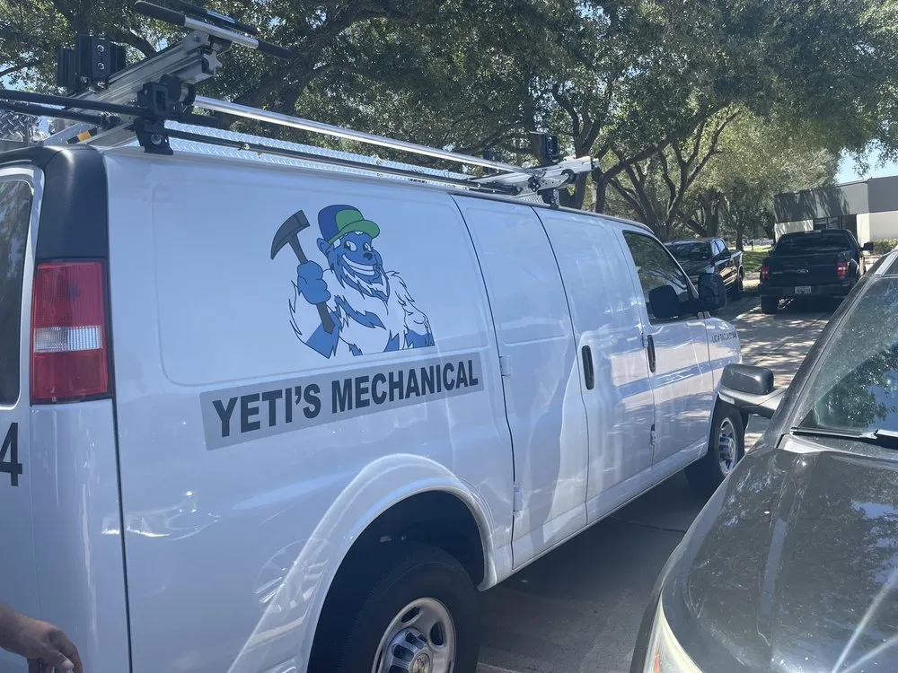 Slide of Yeti's Mechanical Airconditioning & Heat