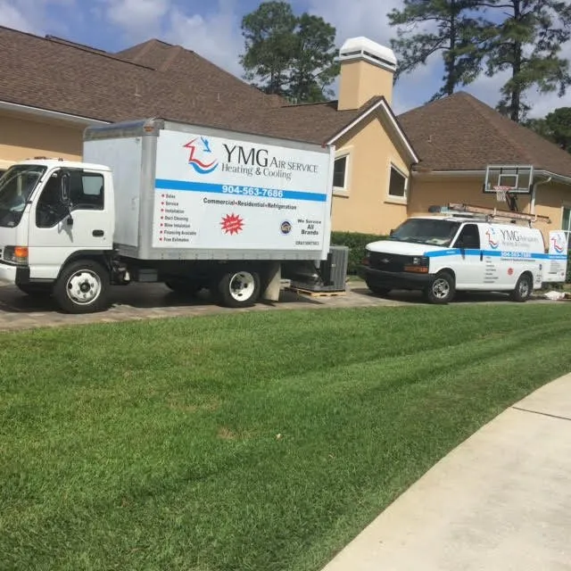 Slide of YMG Air Service Heating And Cooling