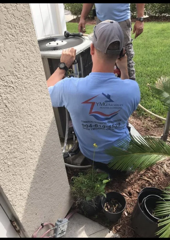 Slide of YMG Air Service Heating And Cooling