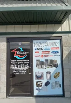 YMG Air Service Heating And Cooling Logo