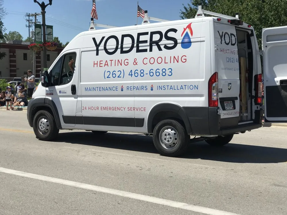 Slide of Yoders Heating and Cooling