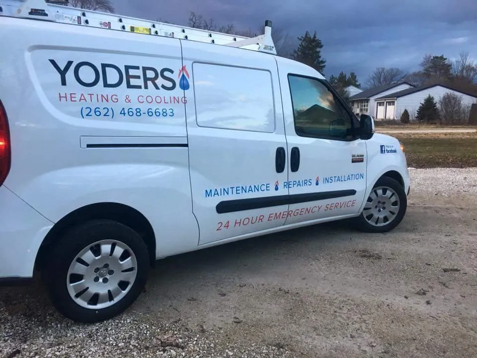 Slide of Yoders Heating and Cooling