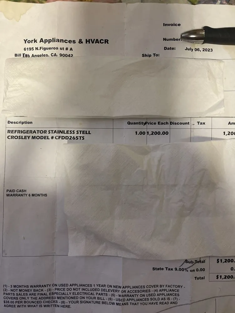 Slide of York Appliances & HVACR