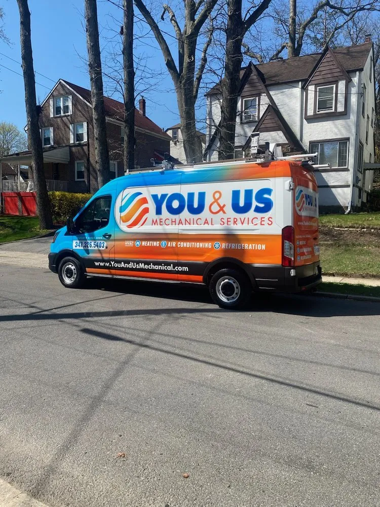 Slide of You and Us Heating & Air Conditioning