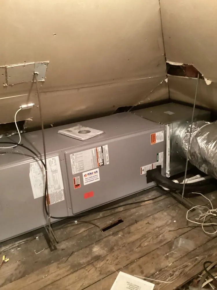 Slide of You and Us Heating & Air Conditioning