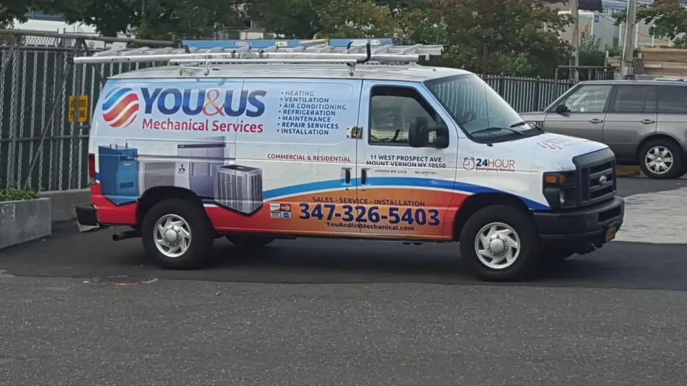 Slide of You and Us Heating & Air Conditioning