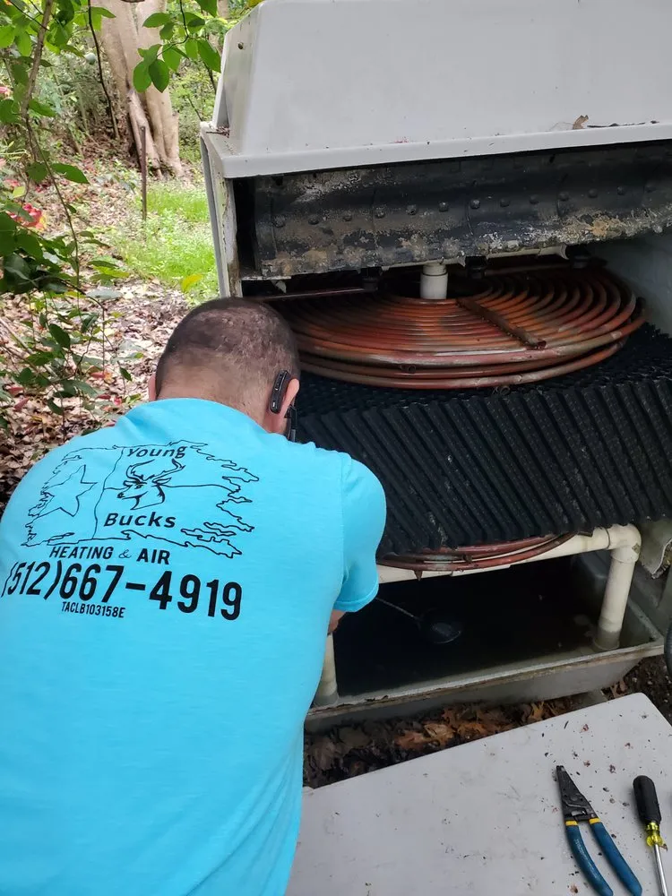 Slide of Young Bucks Heating and Air