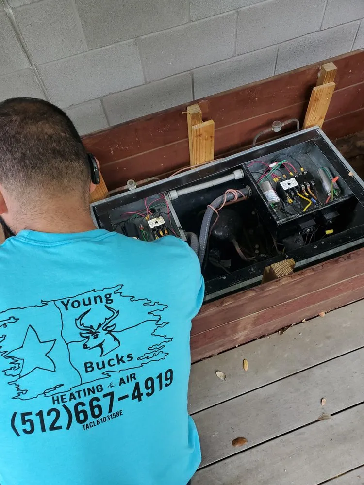 Slide of Young Bucks Heating and Air