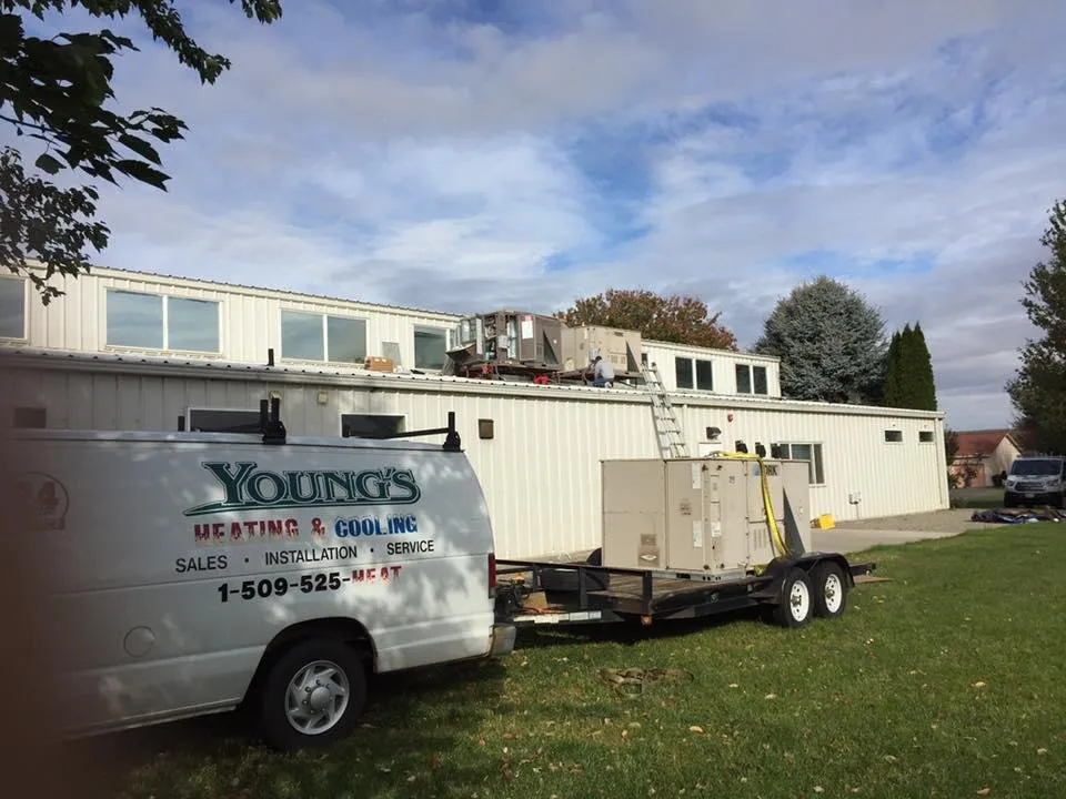 Slide of Young's Heating and Cooling