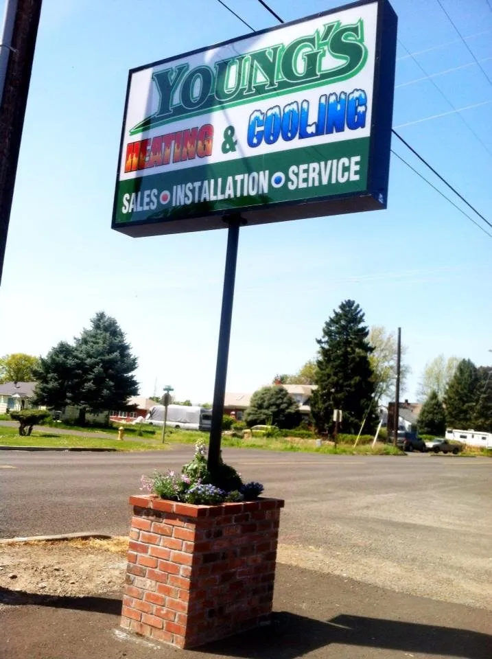 Slide of Young's Heating and Cooling