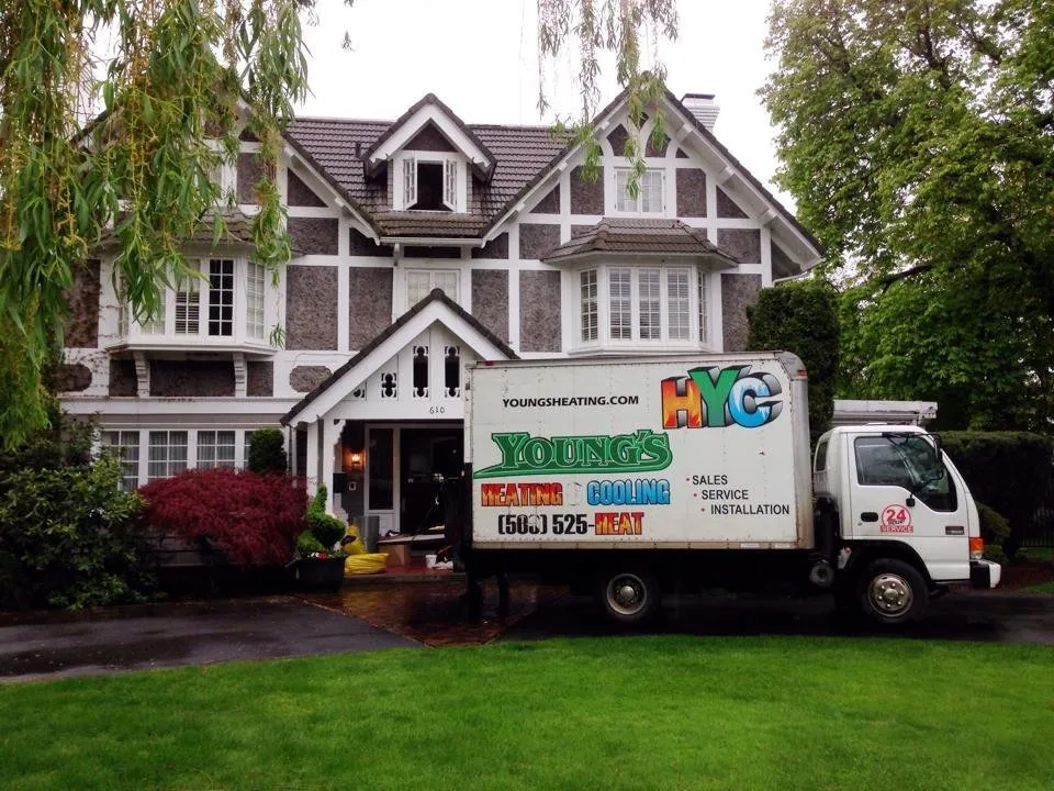 Slide of Young's Heating and Cooling