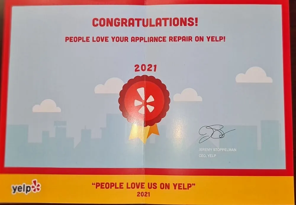 Slide of Your Appliance, Refrigeration & HVAC repair