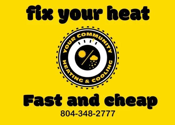 Your Community Heating And Cooling Logo
