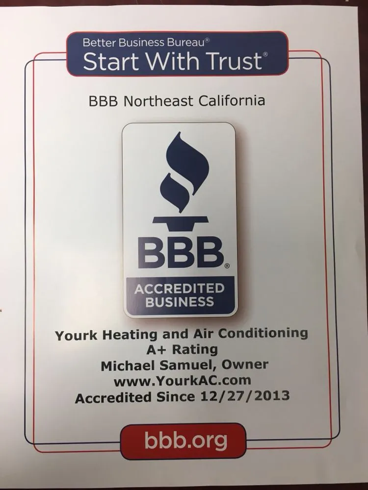Slide of Yourk Heating and Air Conditioning