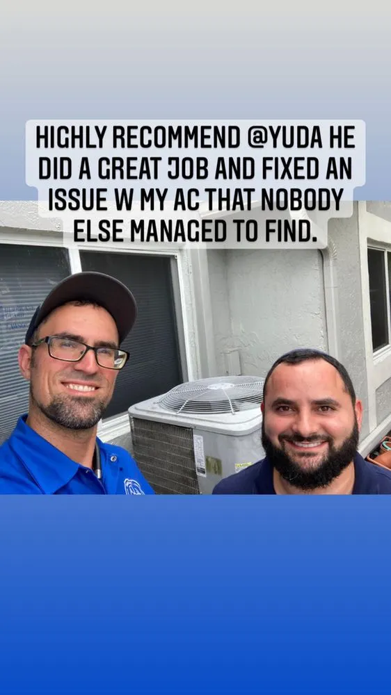 Slide of Yuda’s AC Services