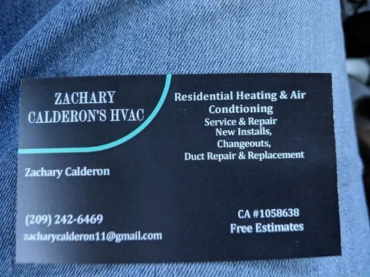Zachary Calderon’s HVAC