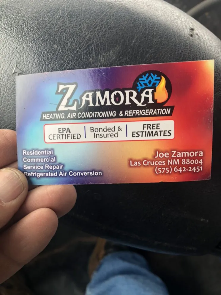 Slide of Zamora Refrigeration