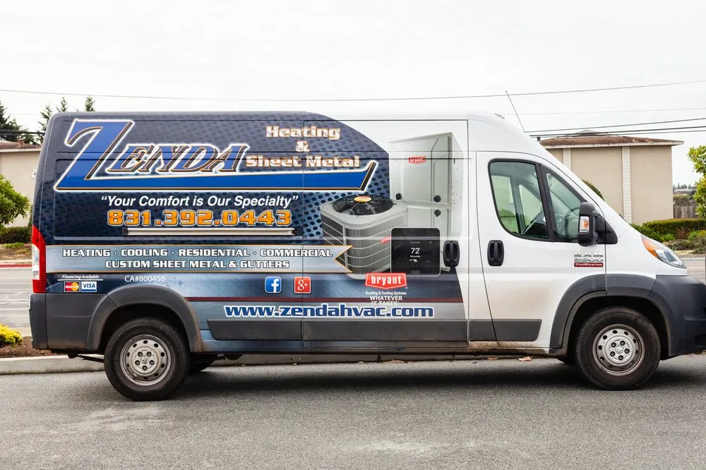 Slide of Zenda Heating & Sheet Metal