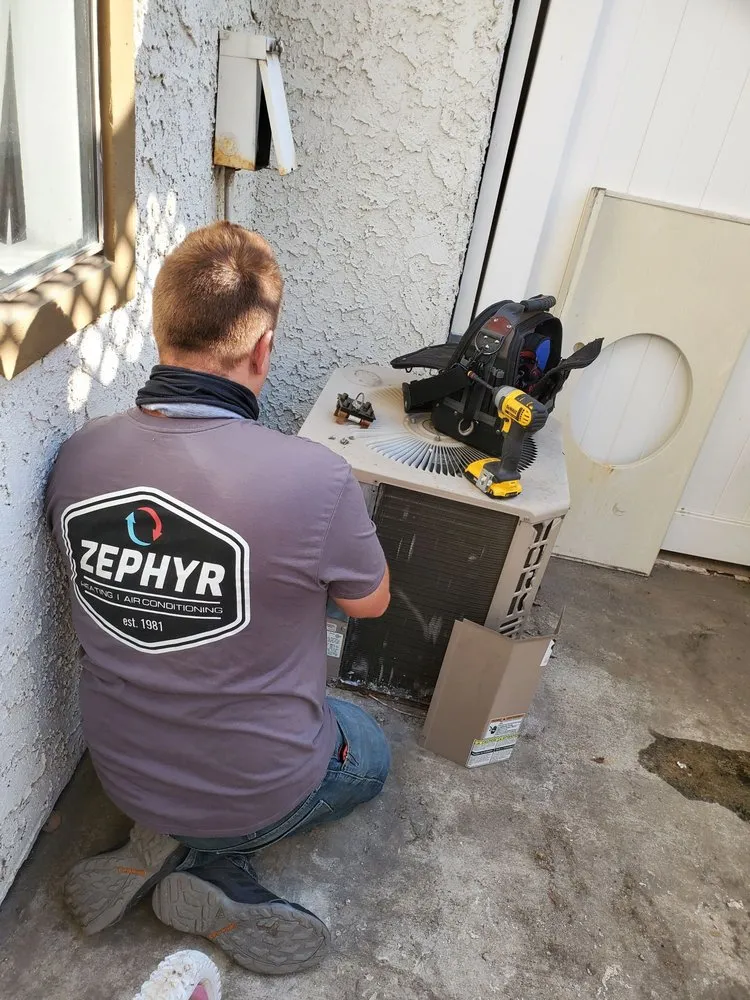 Slide of Zephyr A/C & Heating