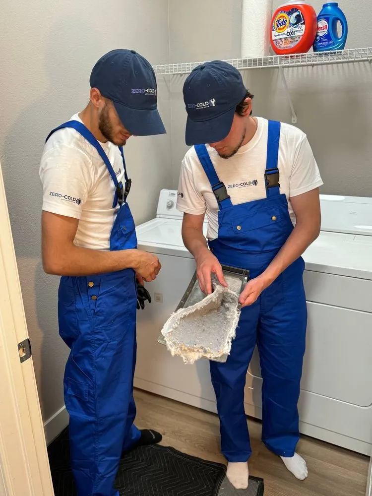 Slide of Zero-Cold Appliance Repair