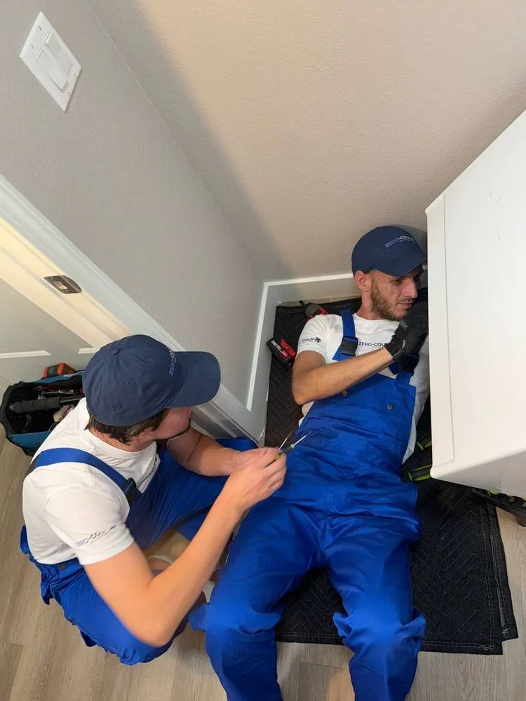 Slide of Zero-Cold Appliance Repair