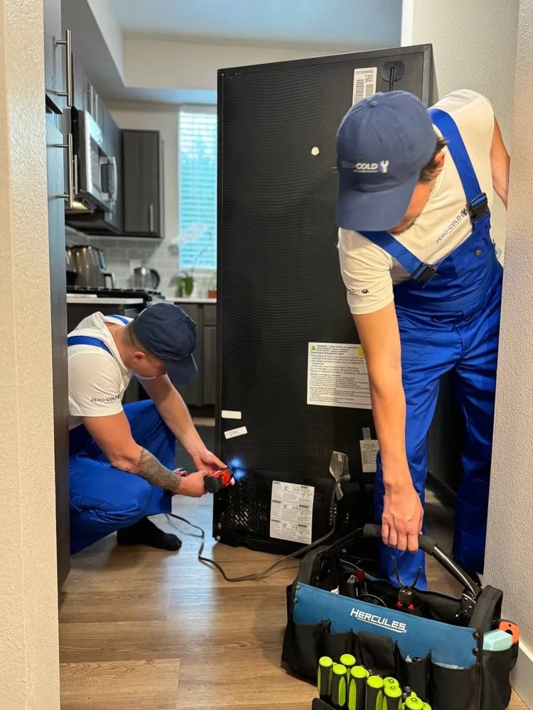 Slide of Zero-Cold Appliance Repair