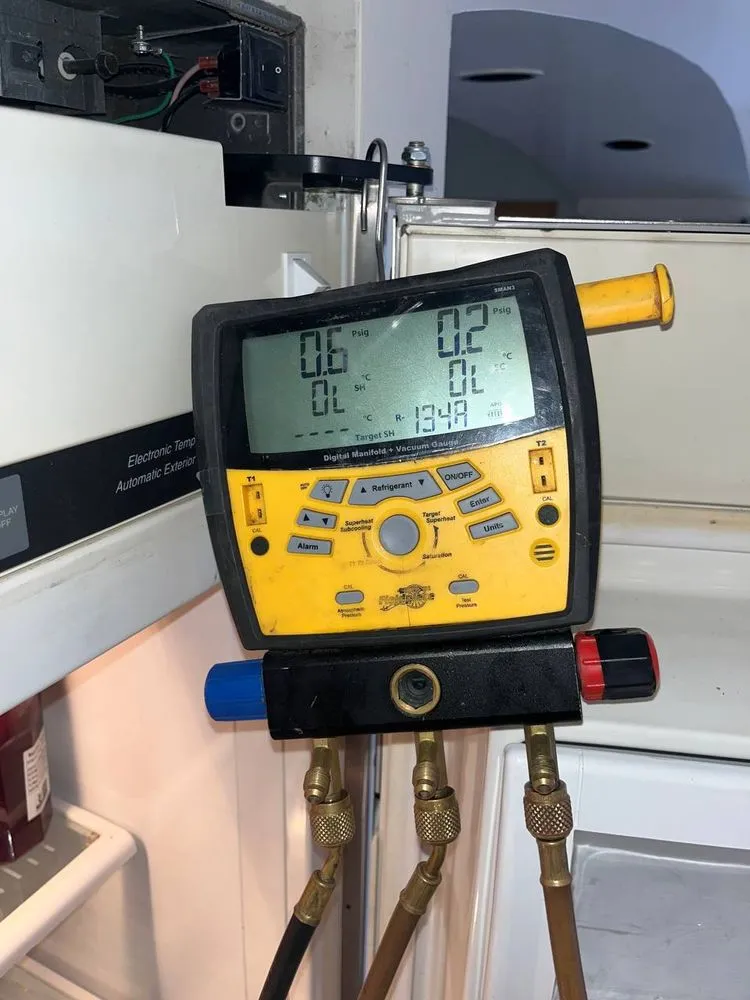 Slide of Zero-Cold Appliance Repair