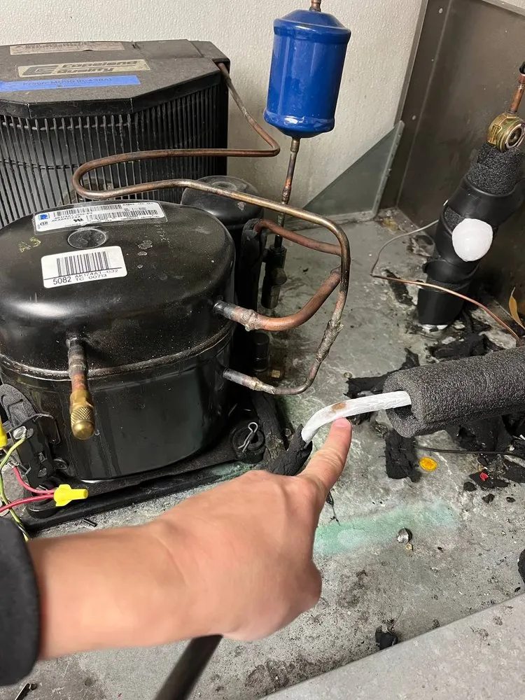 Slide of Zero-Cold Appliance Repair