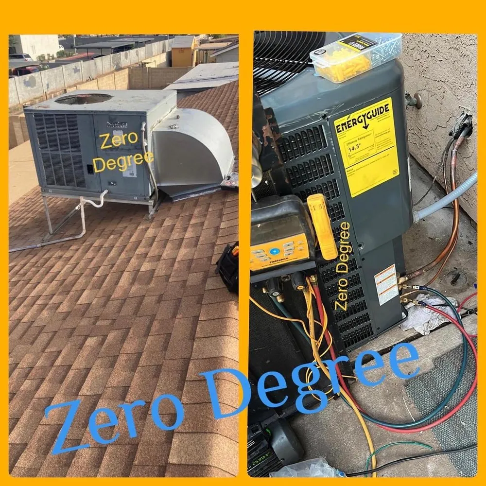 Slide of Zero Degree Heating & Cooling