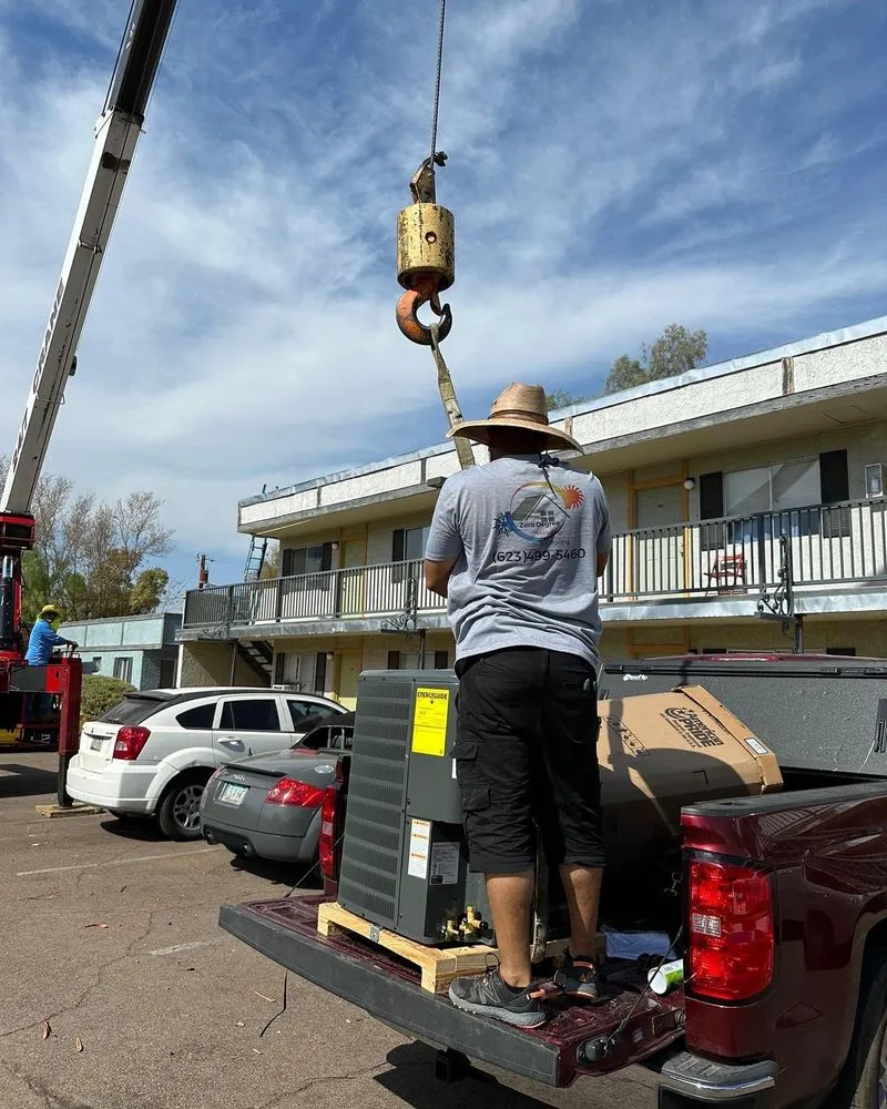 Slide of Zero Degree Heating & Cooling