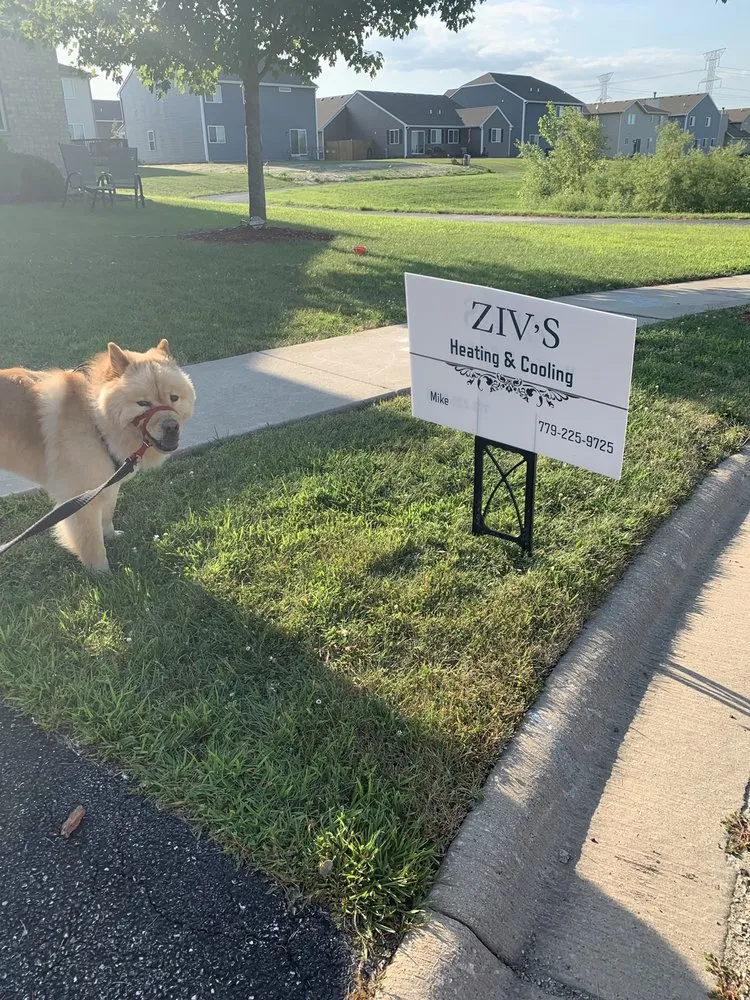 Slide of Ziv's Heating & Cooling