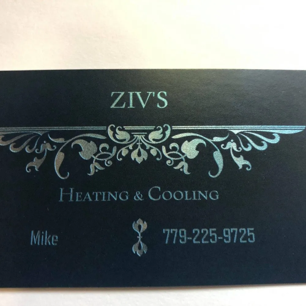 Slide of Ziv's Heating & Cooling