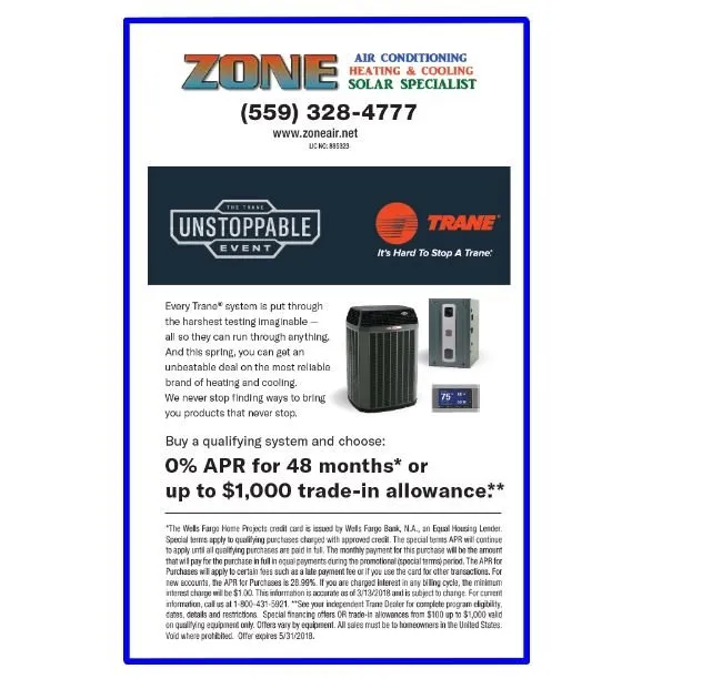 Slide of Zone Air Conditioning