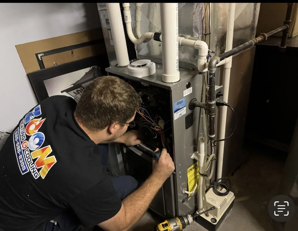 Slide of Zoom Heating & Cooling