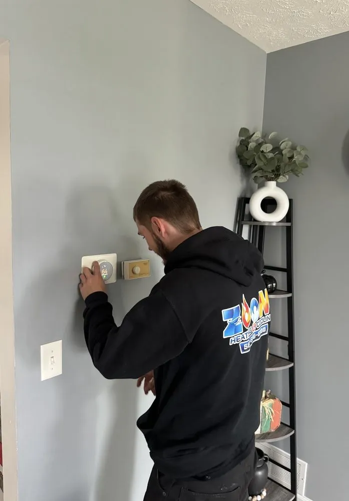 Slide of Zoom Heating & Cooling