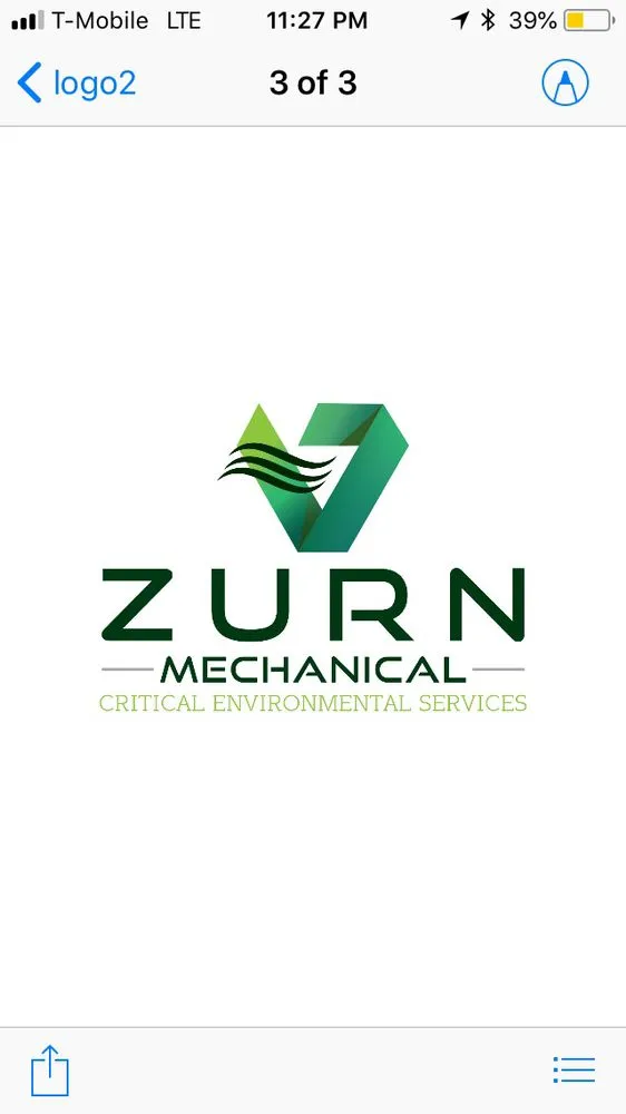 Slide of Zurn Mechanical