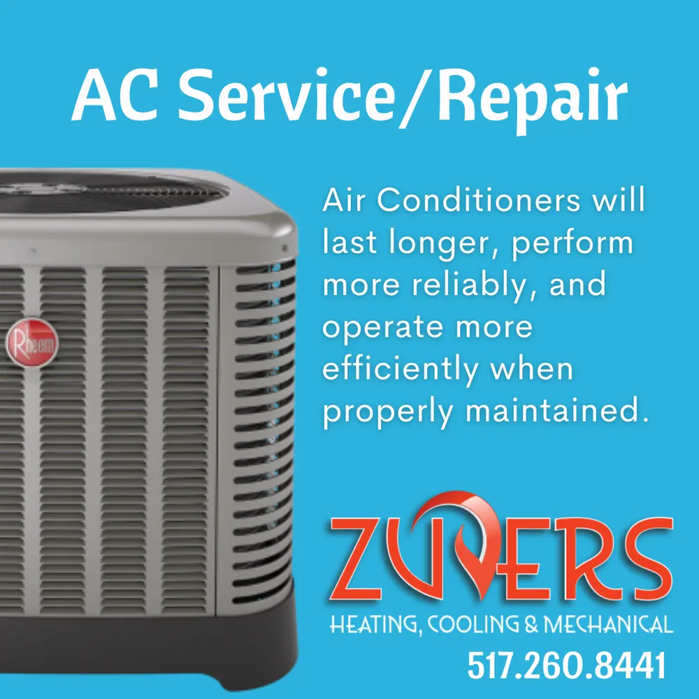 Slide of Zuvers Heating Cooling & Mechanical